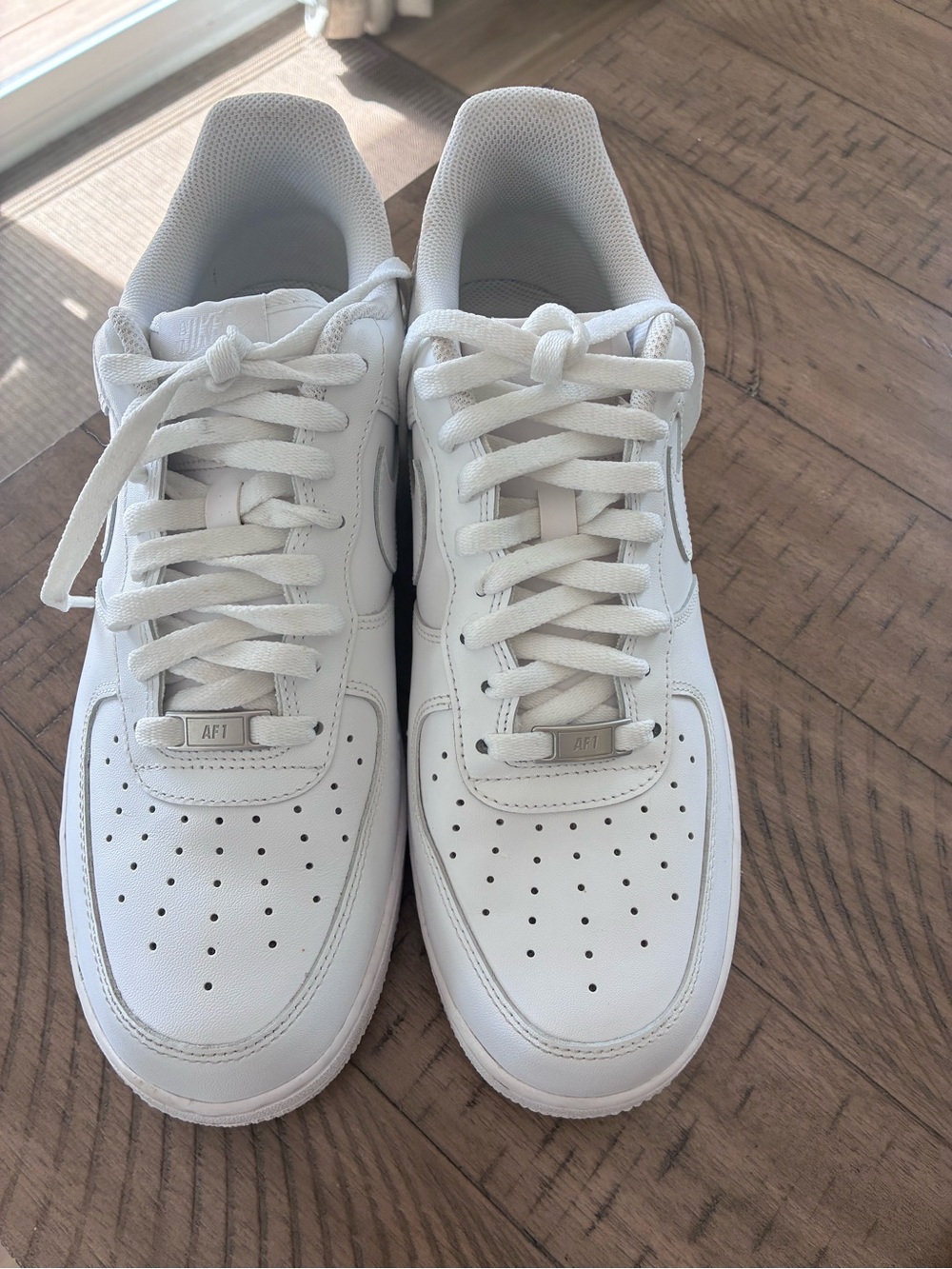 Nike Air Force 1 Low — Men’s White Leather Sneaker